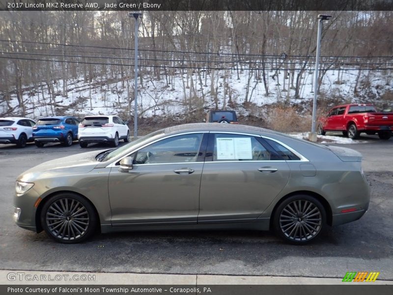  2017 MKZ Reserve AWD Jade Green