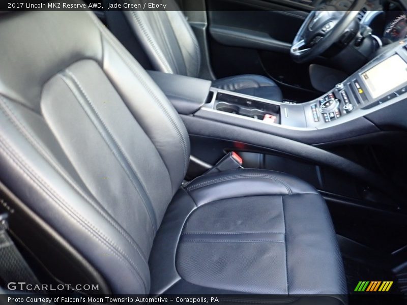 Jade Green / Ebony 2017 Lincoln MKZ Reserve AWD