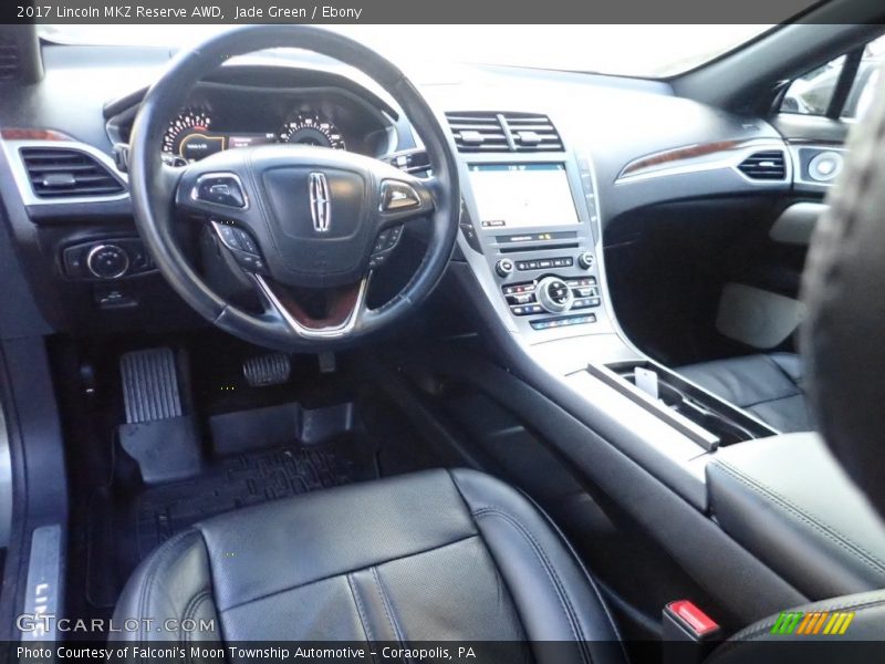Jade Green / Ebony 2017 Lincoln MKZ Reserve AWD