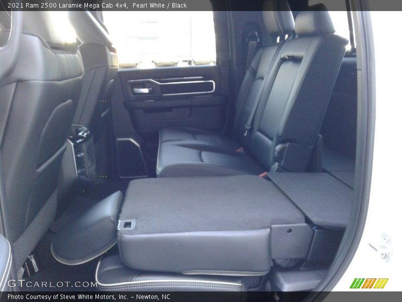 Pearl White / Black 2021 Ram 2500 Laramie Mega Cab 4x4