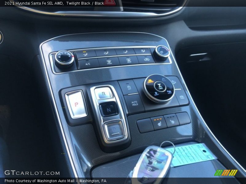 Twilight Black / Black 2021 Hyundai Santa Fe SEL AWD
