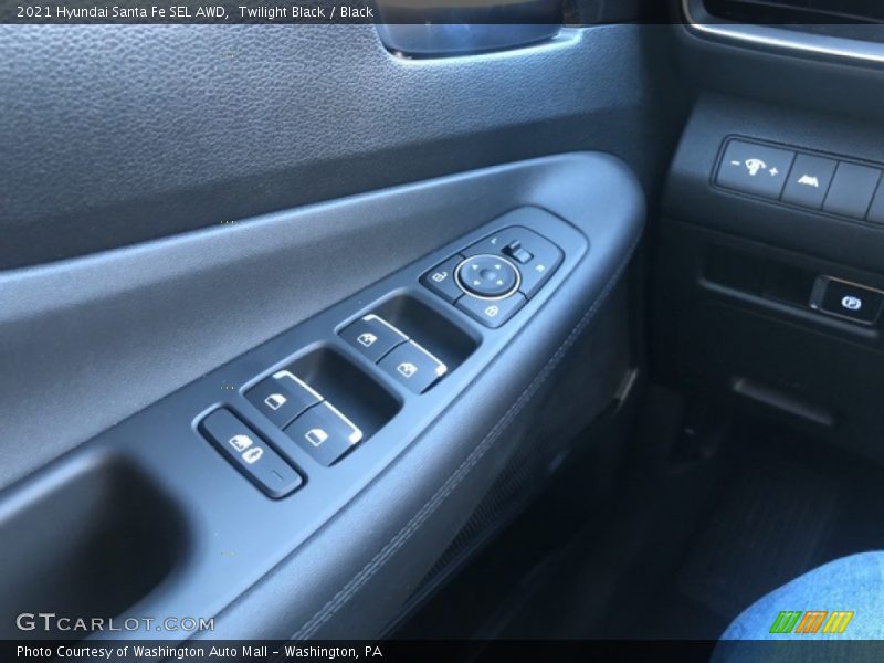 Twilight Black / Black 2021 Hyundai Santa Fe SEL AWD