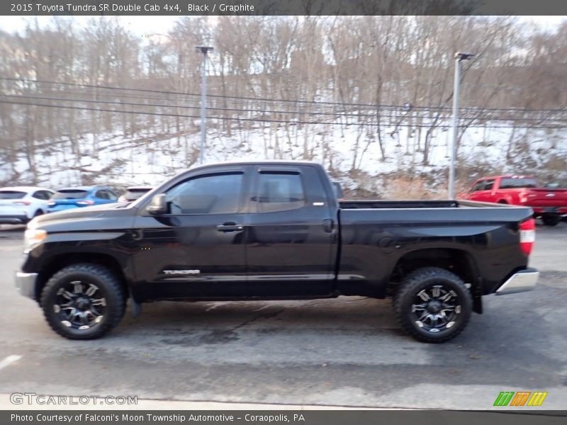 Black / Graphite 2015 Toyota Tundra SR Double Cab 4x4