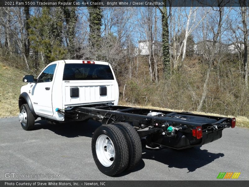 Bright White / Diesel Gray/Black 2021 Ram 5500 Tradesman Regular Cab 4x4 Chassis