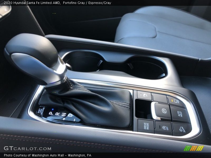 Portofino Gray / Espresso/Gray 2020 Hyundai Santa Fe Limited AWD
