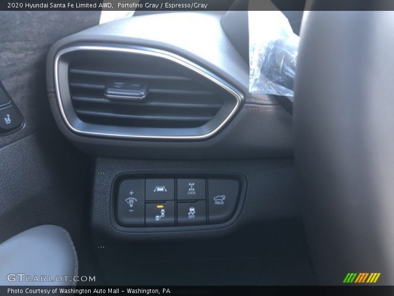 Portofino Gray / Espresso/Gray 2020 Hyundai Santa Fe Limited AWD