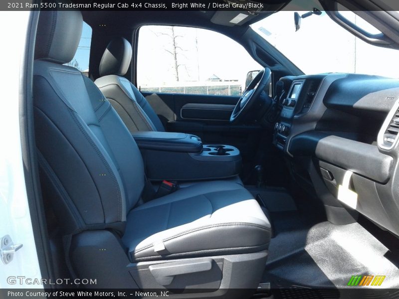 Bright White / Diesel Gray/Black 2021 Ram 5500 Tradesman Regular Cab 4x4 Chassis