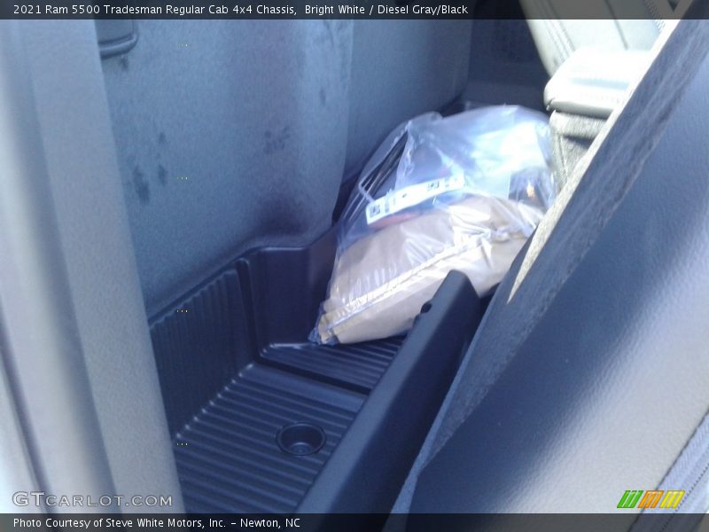 Bright White / Diesel Gray/Black 2021 Ram 5500 Tradesman Regular Cab 4x4 Chassis