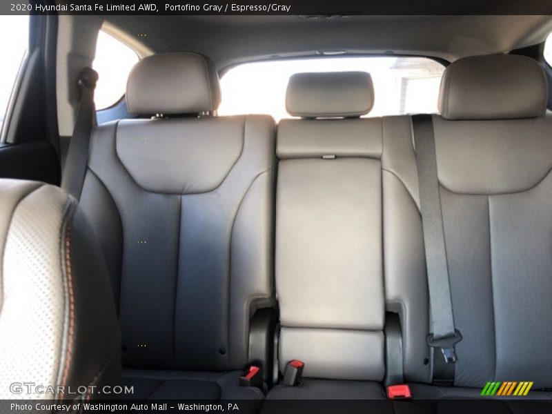 Portofino Gray / Espresso/Gray 2020 Hyundai Santa Fe Limited AWD