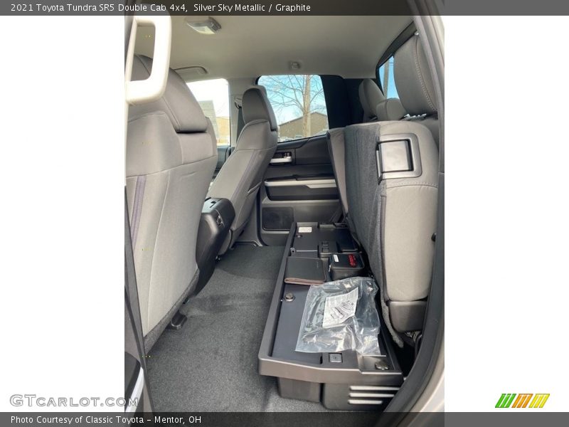 Silver Sky Metallic / Graphite 2021 Toyota Tundra SR5 Double Cab 4x4
