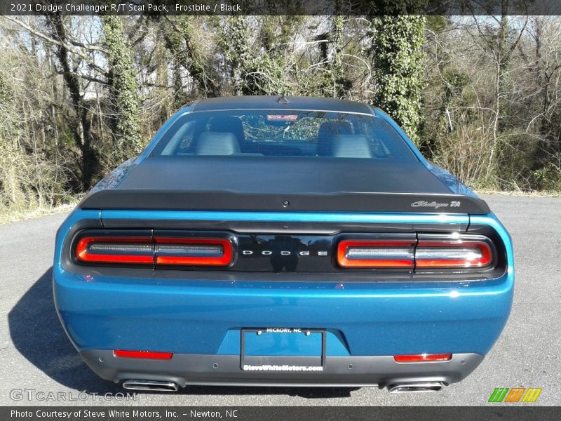 Frostbite / Black 2021 Dodge Challenger R/T Scat Pack