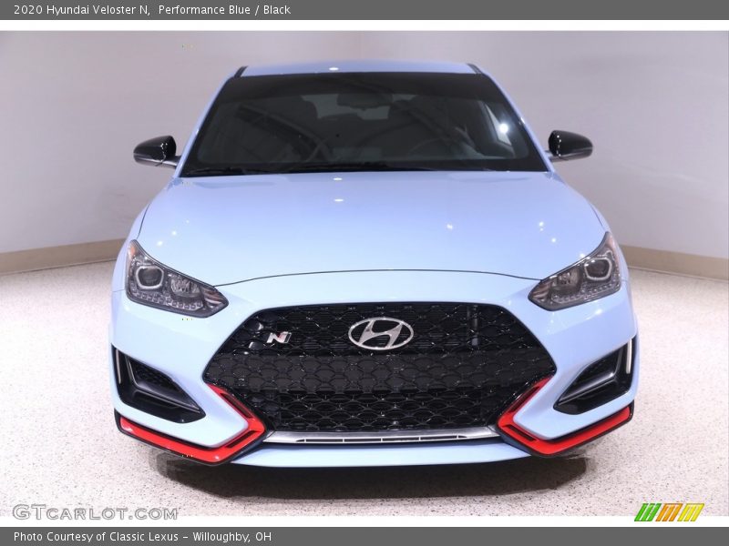 Performance Blue / Black 2020 Hyundai Veloster N