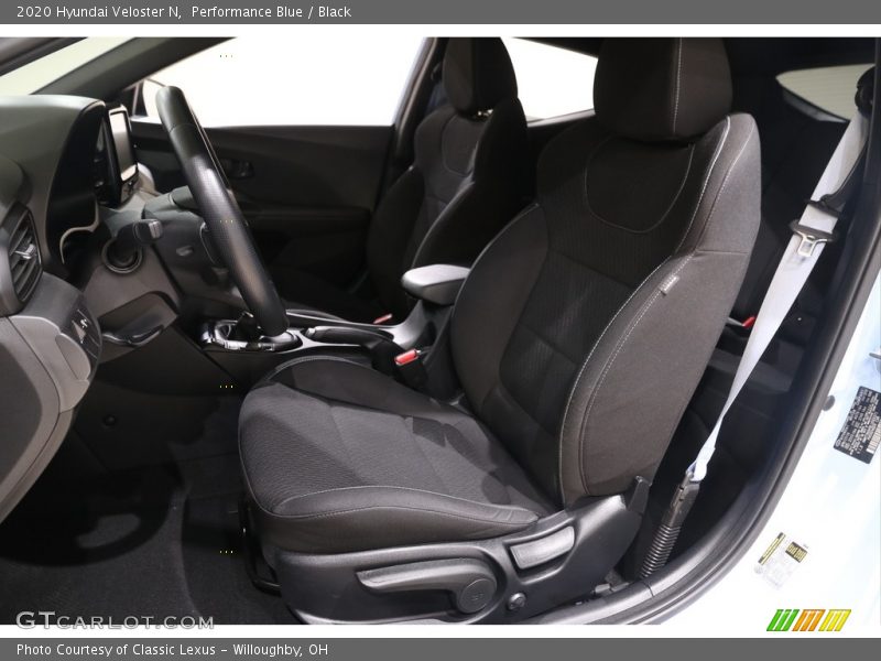 Performance Blue / Black 2020 Hyundai Veloster N