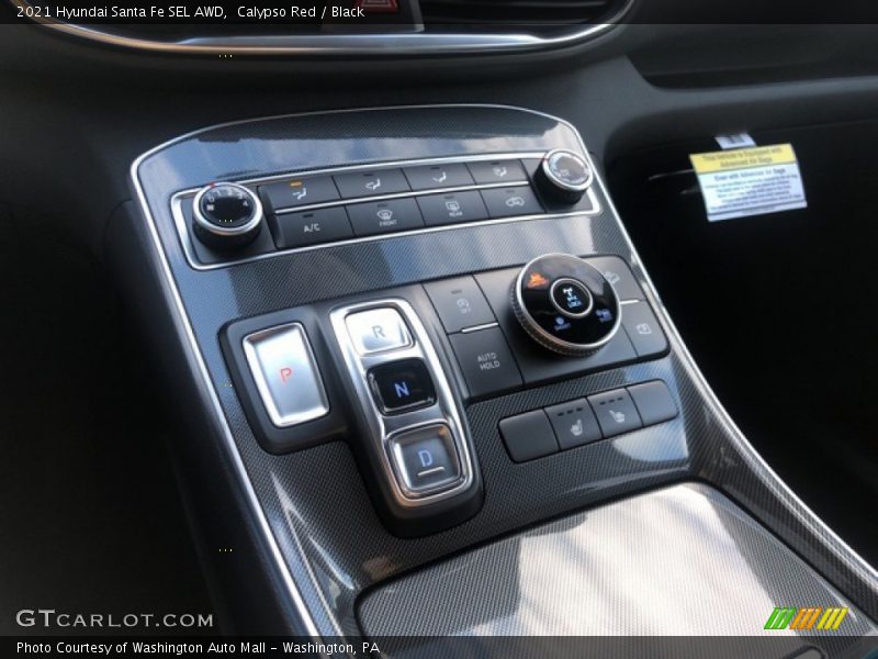 Calypso Red / Black 2021 Hyundai Santa Fe SEL AWD
