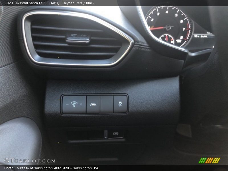 Calypso Red / Black 2021 Hyundai Santa Fe SEL AWD