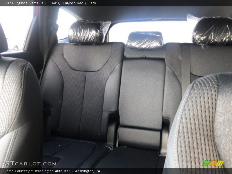 Calypso Red / Black 2021 Hyundai Santa Fe SEL AWD