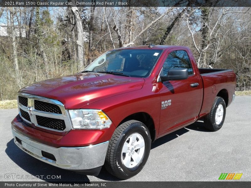 Delmonico Red Pearl / Black 2021 Ram 1500 Classic Regular Cab