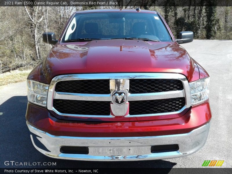 Delmonico Red Pearl / Black 2021 Ram 1500 Classic Regular Cab
