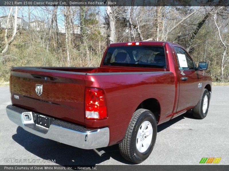 Delmonico Red Pearl / Black 2021 Ram 1500 Classic Regular Cab