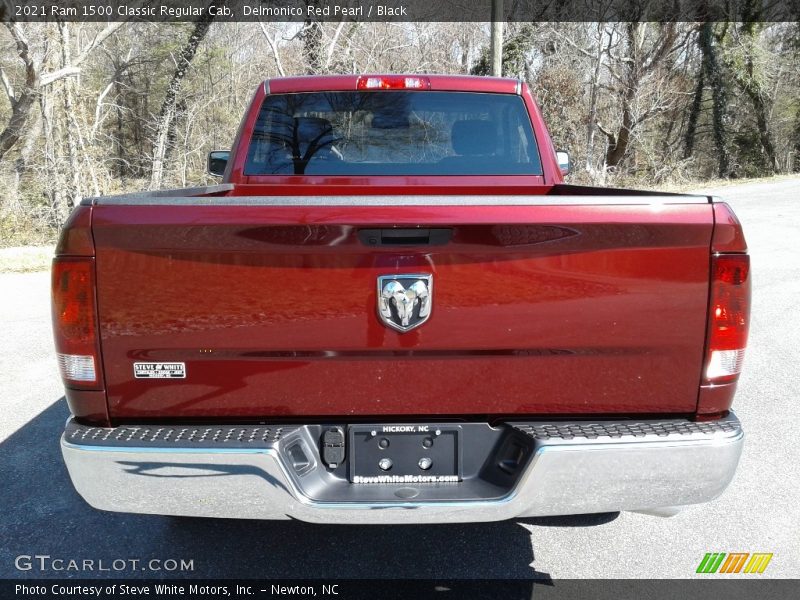 Delmonico Red Pearl / Black 2021 Ram 1500 Classic Regular Cab