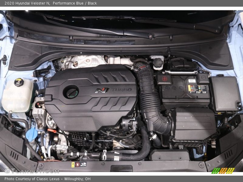  2020 Veloster N Engine - 2.0 Liter Turbocharged DOHC 16-Valve E-CVVT 4 Cylinder