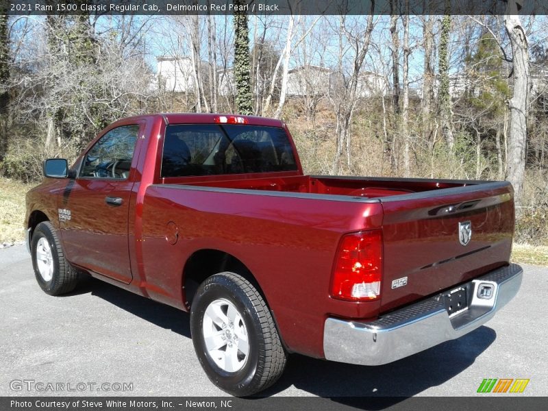 Delmonico Red Pearl / Black 2021 Ram 1500 Classic Regular Cab