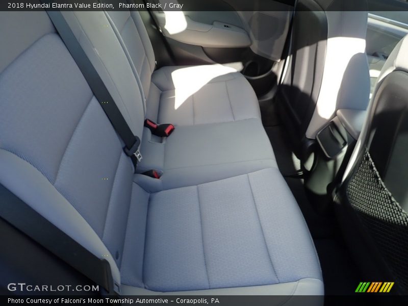 Phantom Black / Gray 2018 Hyundai Elantra Value Edition