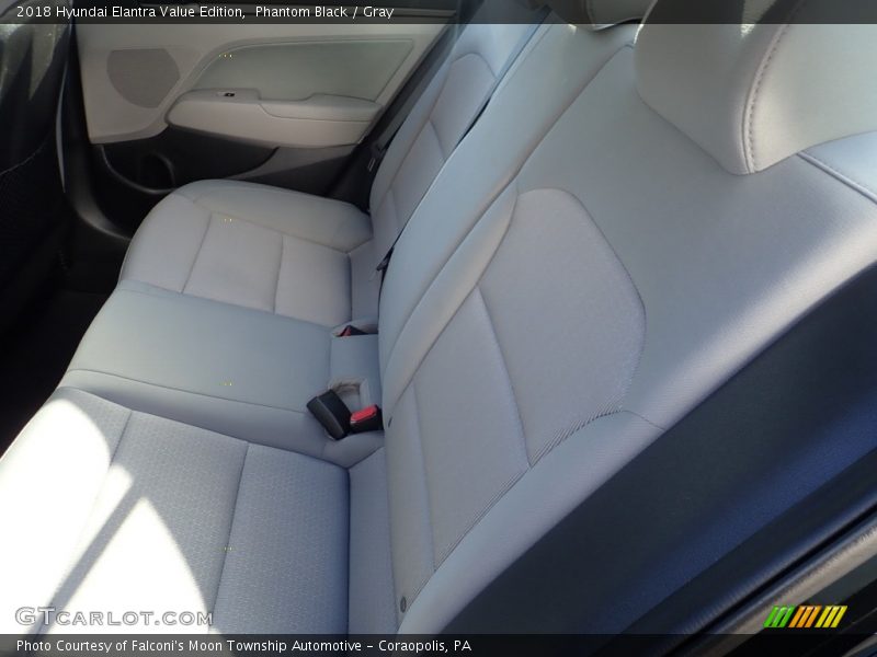 Phantom Black / Gray 2018 Hyundai Elantra Value Edition