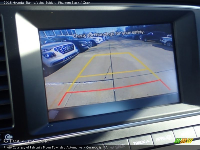Phantom Black / Gray 2018 Hyundai Elantra Value Edition