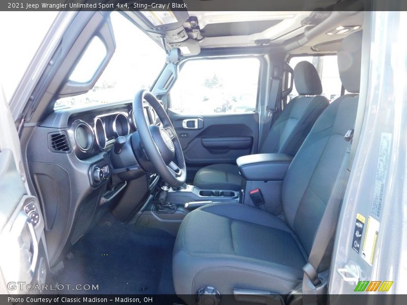 Sting-Gray / Black 2021 Jeep Wrangler Unlimited Sport 4x4