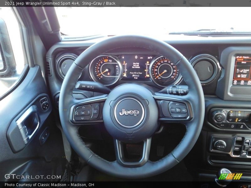 Sting-Gray / Black 2021 Jeep Wrangler Unlimited Sport 4x4