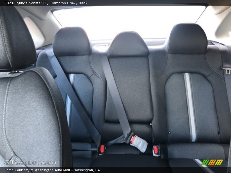 Hampton Gray / Black 2021 Hyundai Sonata SEL