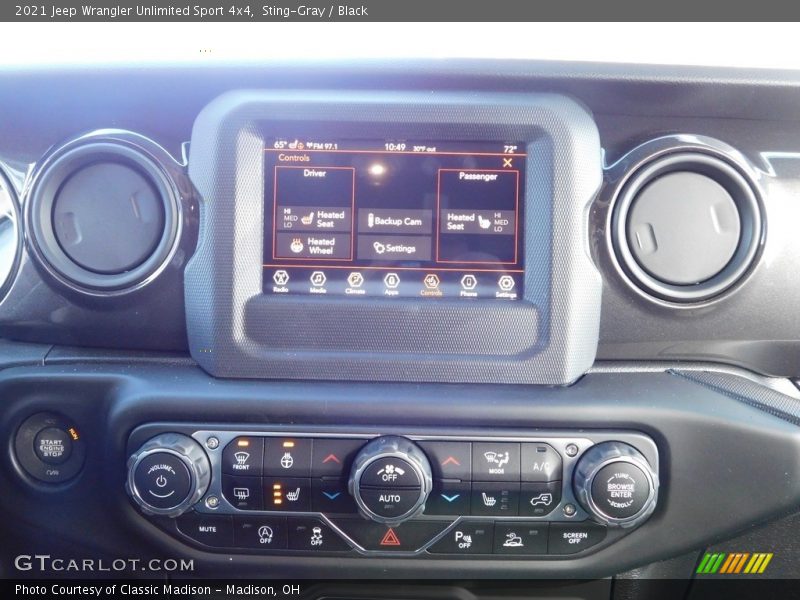 Sting-Gray / Black 2021 Jeep Wrangler Unlimited Sport 4x4
