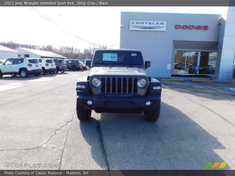 Sting-Gray / Black 2021 Jeep Wrangler Unlimited Sport 4x4