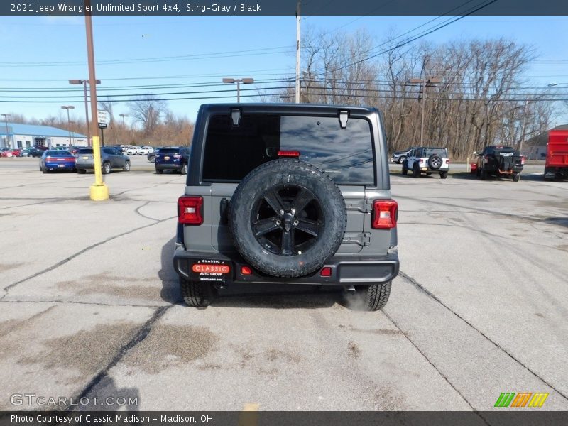 Sting-Gray / Black 2021 Jeep Wrangler Unlimited Sport 4x4