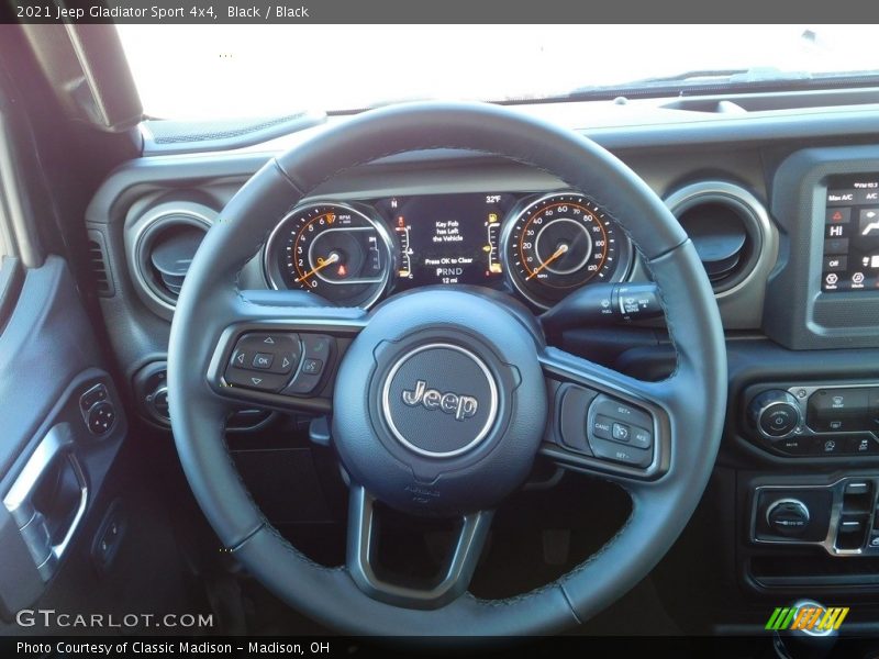 Black / Black 2021 Jeep Gladiator Sport 4x4