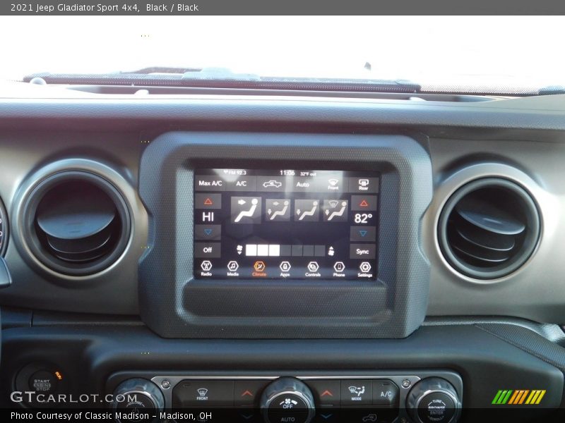 Black / Black 2021 Jeep Gladiator Sport 4x4