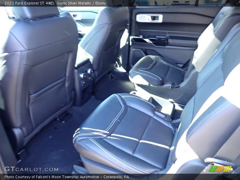 Rear Seat of 2021 Explorer ST 4WD
