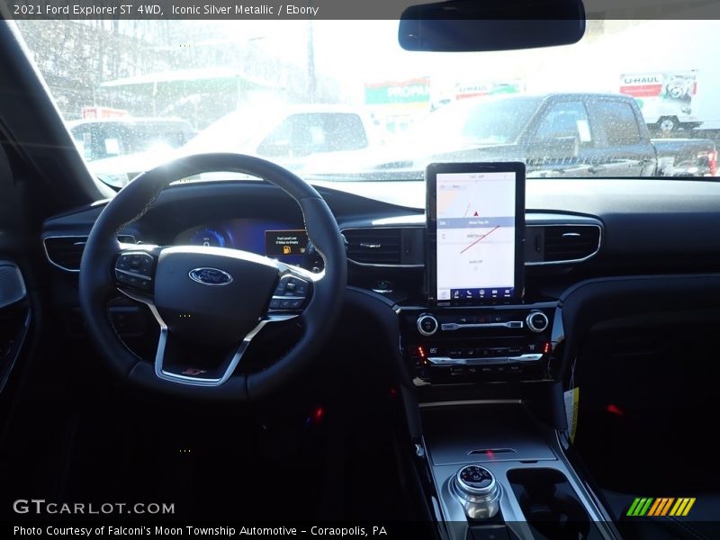 Iconic Silver Metallic / Ebony 2021 Ford Explorer ST 4WD