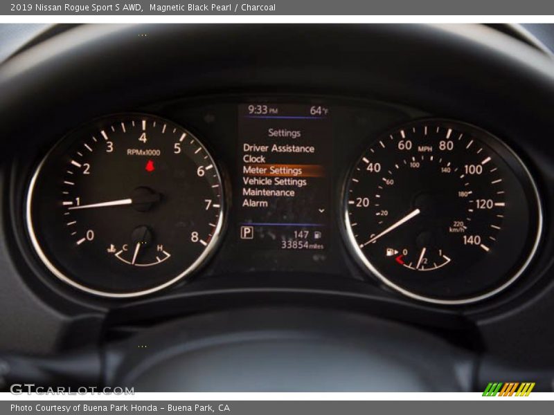 Magnetic Black Pearl / Charcoal 2019 Nissan Rogue Sport S AWD