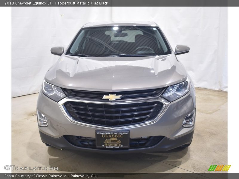 Pepperdust Metallic / Jet Black 2018 Chevrolet Equinox LT
