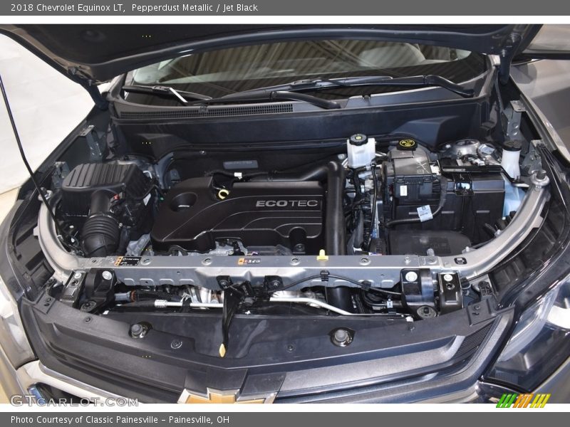 Pepperdust Metallic / Jet Black 2018 Chevrolet Equinox LT