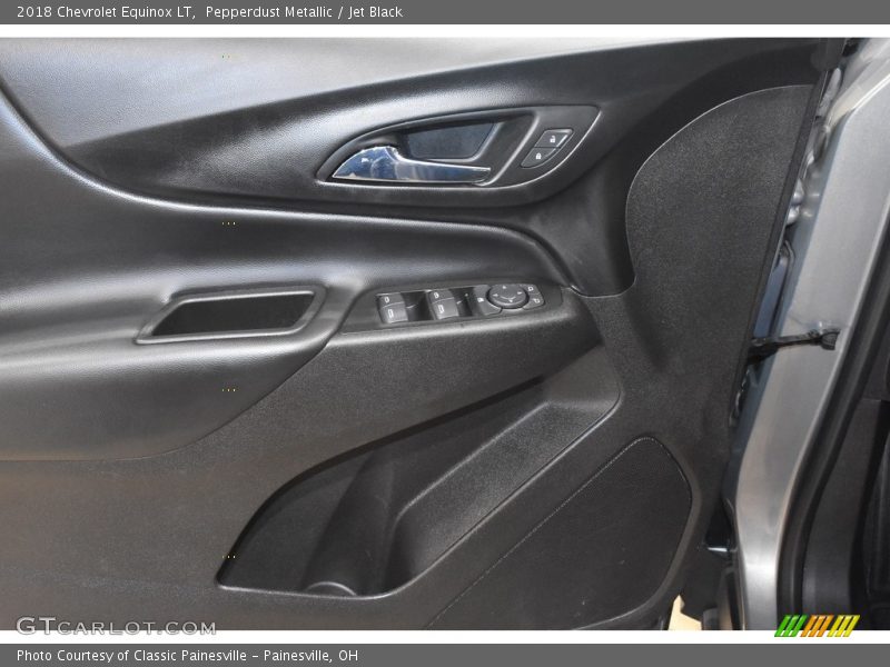 Pepperdust Metallic / Jet Black 2018 Chevrolet Equinox LT