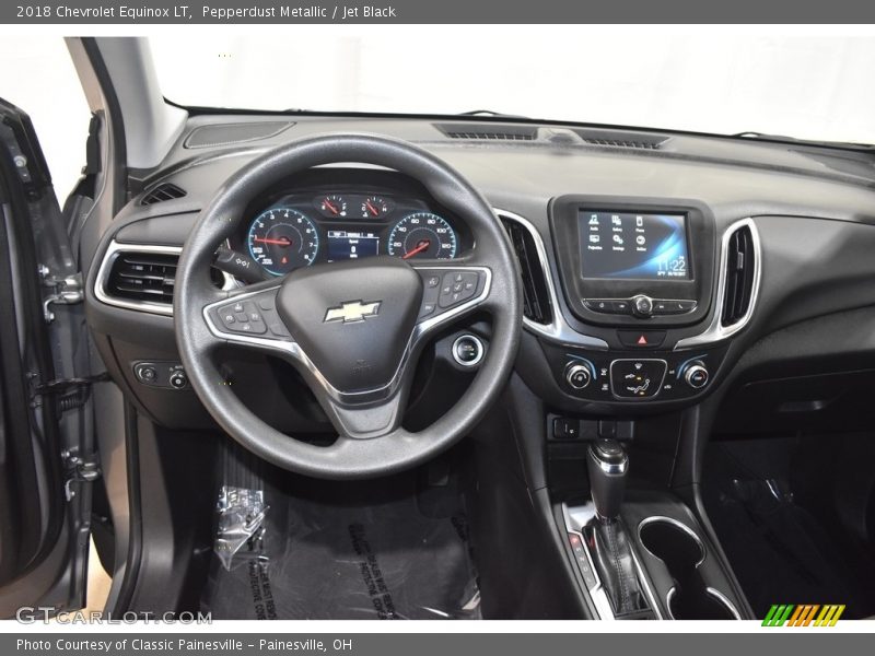 Pepperdust Metallic / Jet Black 2018 Chevrolet Equinox LT