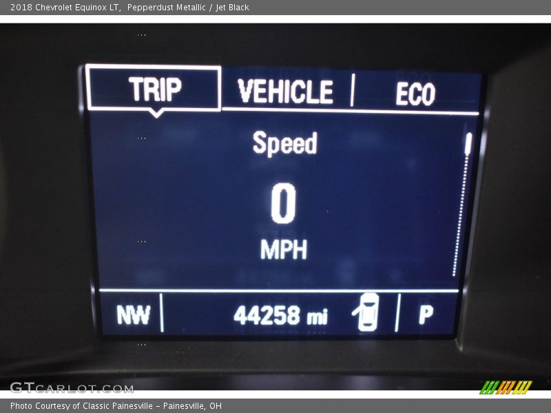 Pepperdust Metallic / Jet Black 2018 Chevrolet Equinox LT