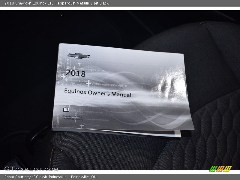 Pepperdust Metallic / Jet Black 2018 Chevrolet Equinox LT