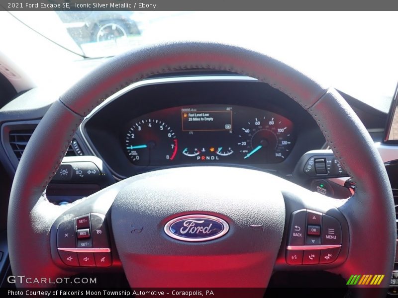 Iconic Silver Metallic / Ebony 2021 Ford Escape SE
