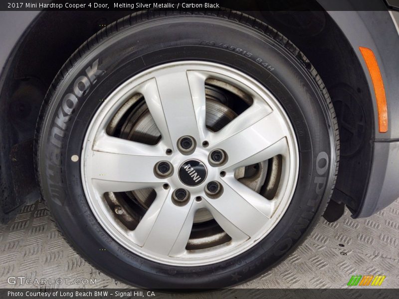 Melting Silver Metallic / Carbon Black 2017 Mini Hardtop Cooper 4 Door