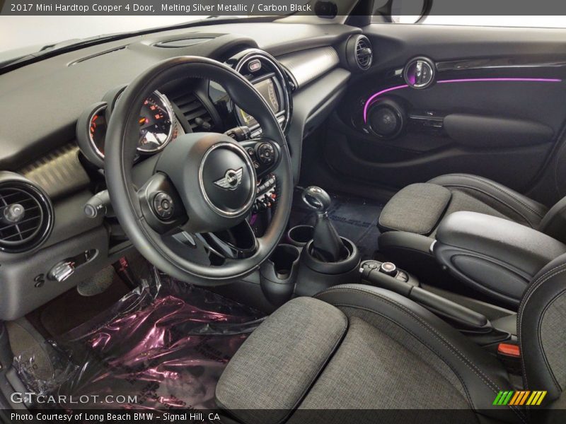 Melting Silver Metallic / Carbon Black 2017 Mini Hardtop Cooper 4 Door
