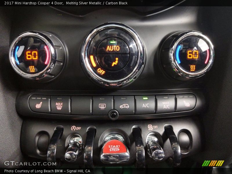Melting Silver Metallic / Carbon Black 2017 Mini Hardtop Cooper 4 Door